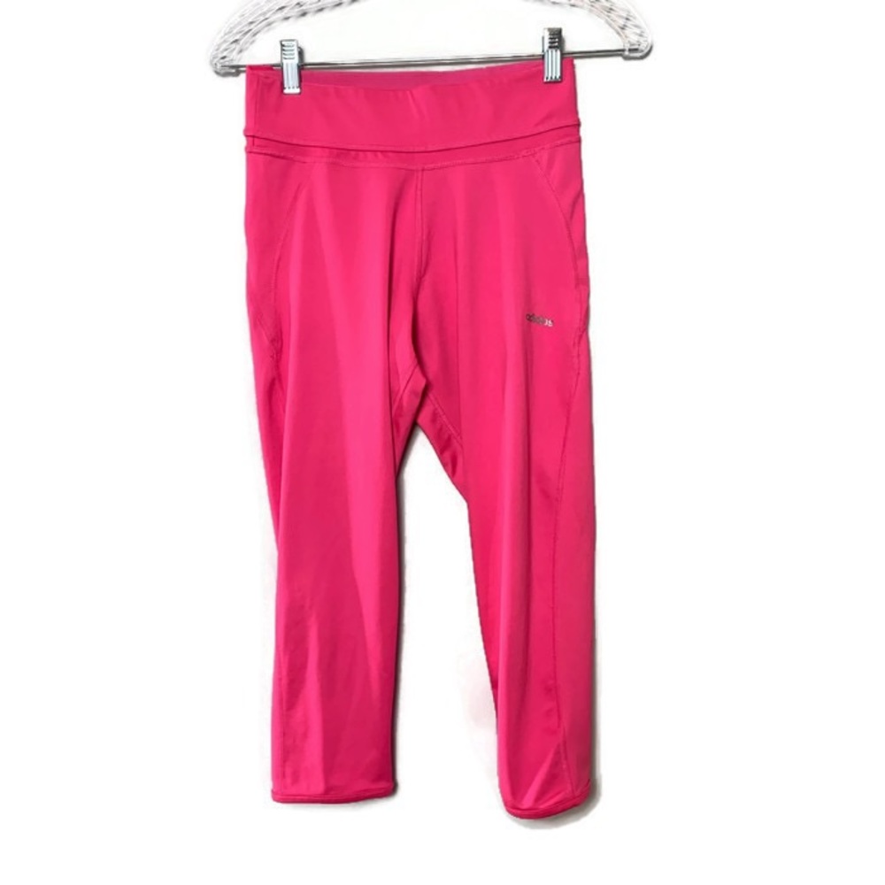 ADIDAS | hot pink workout leggings